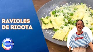 ¡RAVIOLES DE RICOTA con manteca de limón 😋👩‍🍳 La receta de Julieta Oriolo  Cocineros argentinos [upl. by Wymore]