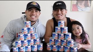 INSANE 100 VIENNA SAUSAGES CHALLENGE FILIPINO CUISINE [upl. by Norvan]