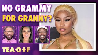 Nicki Minaj SNUBBED By The Grammys  TeaGIF [upl. by Gualtiero]