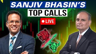 Sanjiv Bhasins Top Calls For Today  Share Market Live  Stock Market Updates  Best Stocks to Buy [upl. by Atteynot]