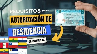 Requisitos para autorización de residencia MERCOSUR por primera vez RNM CRNM Brasil [upl. by Tayler818]