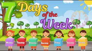 Days of the Week Song  Learn All 7 Days with Fun Music for Kids  Little Lyric [upl. by Enyleve278]