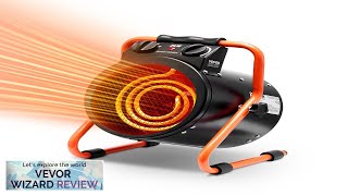 VEVOR Greenhouse Heater 1500W Fast Heating with Overheat Protection 2Speed Setting Small Review [upl. by Alviani]