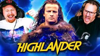 HIGHLANDER 1986 MOVIE REACTION FIRST TIME WATCHING Sean Connery  Christopher lambert  Review [upl. by Ramedlab]