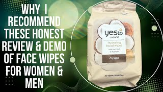 Review of Face Wipes for Women amp Men [upl. by Tterag]