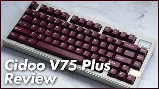 Cidoo V75 Plus Review  A Great Value 75 Keyboard With A Screen [upl. by Ramor]