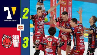 Trentino Volley vs Sir Safety Perugia  Finals  Highlights  Supercoppa 2024 [upl. by Paff]