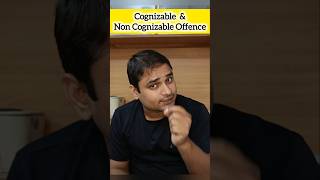 Cognizable amp Non Cognizable Offence [upl. by Tranquada]