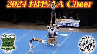 2024 HHSAA Cheer Comp  Waiakea High School 4K [upl. by Sweet]