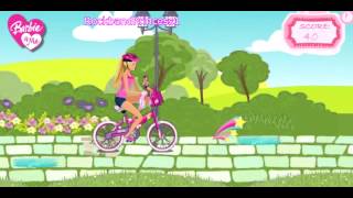 Barbie Online Games Barbie Cartoon Games  Barbie amp Me Bike Game [upl. by Gilder]