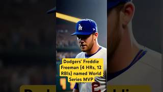 Freemans Legendary Series FreddieFreeman WorldSeries Dodgers Baseball shorts news viralnews [upl. by Mcarthur993]