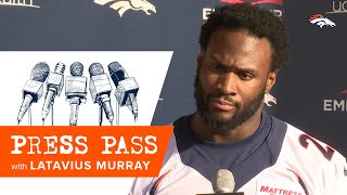 Latavius Murray I need to take advantage of increased opportunity [upl. by Aihseuqram]