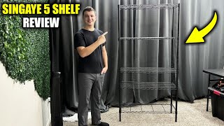 How To Assemble SINGAYE Shelf [upl. by Aihgn]