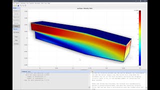 MATLAB OpenFOAM CFD Tutorial  Turbulent Flow Over a Backwards Facing Step  FEATool Multiphysics [upl. by Terencio]