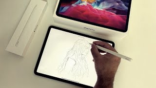 Drawing with the Apple Pencil 2nd Generation for Apple iPad Pro 2020  More [upl. by Dominy767]