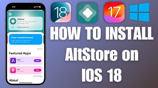 How To Install AltStore IOS 18 [upl. by Farr]