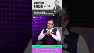 Watch Full Video Here☝️  5 Corporate Actions merger split buyback rightissue bonusshare [upl. by Boru285]