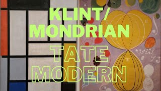 Come and explore Hilma af Klint and Piet Mondrian Forms of Life at Tate Modern London [upl. by Brant]