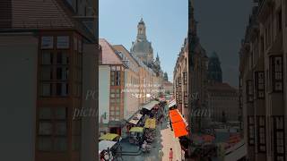 Exploring Dresden Germany  Saxony’s Historic Gem dresden germany travel shorts [upl. by Ayhtin]