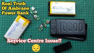 Ambrane 10k Stylo Power Bank Repair  Ambrane 10000mah power bank Service Centre Problem And Review [upl. by Pfosi]