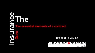 Essential elements of a contract [upl. by Elleinad]