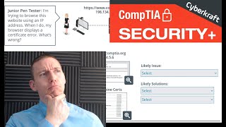 Certificates and Certificate Authorities  CompTIA Security Performance Based Question [upl. by Fillender]