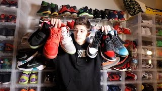 MY ENTIRE SNEAKER COLLECTION best on youtube [upl. by Latsirhc]