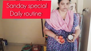 ஞாயிற்று கிழமை வந்தாலே வேலை அதிகம் sanday special daily routine [upl. by Kahler449]