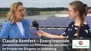 Claudia Kemfert – Energiewende  Werkstatt Zukunft [upl. by Peppie]