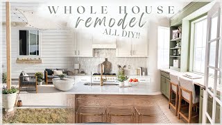 EXTREME HOME MAKEOVER entire house remodel from start to finish [upl. by Ydolem]