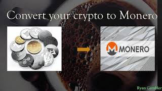 how to exchange your crypto to monero  no kyc no signup [upl. by Nale]