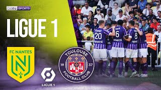 Nantes vs Toulouse  LIGUE 1 HIGHLIGHTS  08132023  beIN SPORTS USA [upl. by Danielson]