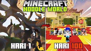 100 Hari di Minecraft Noodle world [upl. by Carola129]