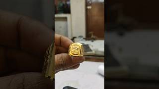 22 carat hallmark gold ring design for men ringformen ringdesign 22kgoldring [upl. by Tnecillim]