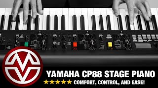 Yamaha CP88 Stage Piano Review amp Demo [upl. by Merrielle]