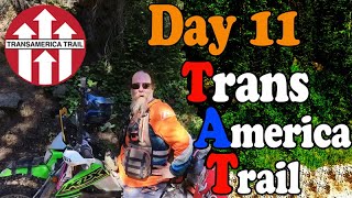 Marshall Pass Trans America Trail Motorcycle Adventure  Tenere 700 amp KLX 300 [upl. by Aisena]