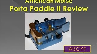 American Morse Equipment Porta PaddleII [upl. by Yrehc]