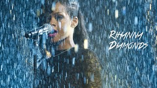 Rihanna  Diamonds Acoustic Live [upl. by Gussie702]