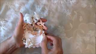 Secret garden cards  Tutorial how to make the clock card [upl. by Avirt]