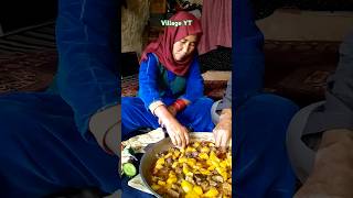 Village Life in Afghanistan  Cooking Traditional Food quotKorma Gosht” villageyt shorts [upl. by Ylellan653]