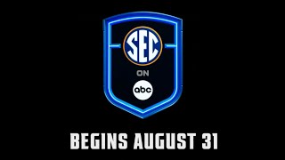 SEC Football on ABC  Opening Intro w Graphics 2024 [upl. by Sema]