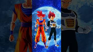 GOKU VS VEGETA  who is strongest shorsfeed goku dragonballsuper anime db [upl. by Aroon]