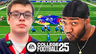 Sketch VS JiDion 10000 College Football WAGER [upl. by Aryl]