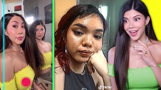 Trying Unflattering Tiktok Filters [upl. by Anitsyrc]