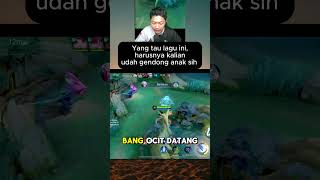 harusnya kalian sudah gendong anak sih kalau tau lagu ini mlbb mobilelegends mobilelegend [upl. by Esinaj961]