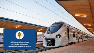 TER Sénégal  Comprendre le Train Express Régional «TER DakarDiamniadioAibd» [upl. by Akeihsat]