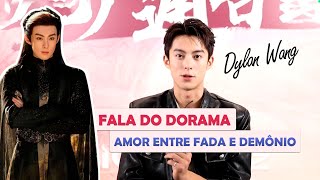 🎇 AMOR ENTRE FADA E DEMÔNIO  Dylan Wang  Entrevista em Português 💞 [upl. by Victorine705]