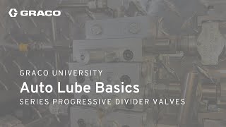 Auto Lube Basics Series Progressive Divider Valves [upl. by Erlin644]