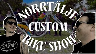 SKRaP I Norrtälje Custom Bike Show 2024 [upl. by Chev]