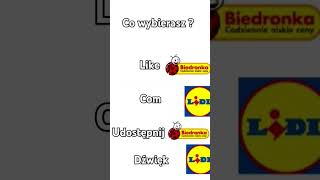 Biedronka czy lidl [upl. by Yror]